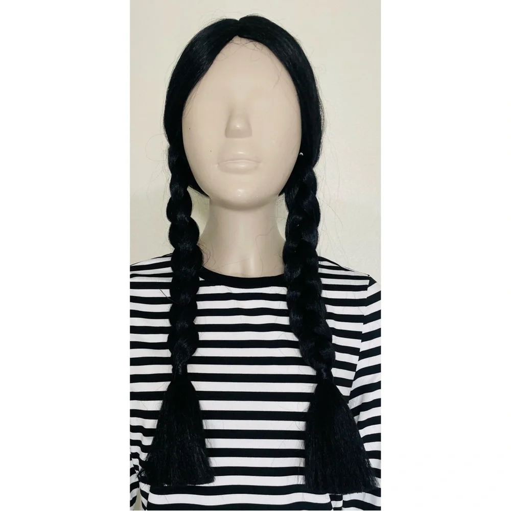 Spirit Halloween Wednesday Addams Wig